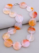 картинка Бусы Сердолик 49 см от магазина Wolves