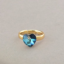 картинка Кольцо 'XUPING' Swarovski (позолота 18к) от магазина Wolves