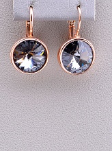 картинка Серьги 'Pataya' Фианит (позолота 18к) от магазина Wolves