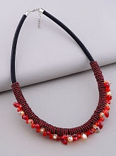 картинка Подвеска Чешский хрусталь Бисер 47 см от магазина Wolves