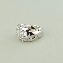 картинка Кольцо 'XUPING' Фианит (родий) от магазина Wolves