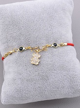 картинка Браслет 'Fashion' Фианит 16 см (позолота 18к) от магазина Wolves