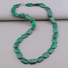 картинка Бусы Малахит 57 см от магазина Wolves