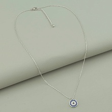 картинка Подвеска 'Saiya' Фианит 42 см (родий) от магазина Wolves