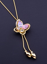 картинка Подвеска 'XUPING' Фианит 51 см (позолота 18к) от магазина Wolves