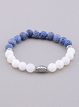 картинка Браслет 'SUNSTONES' Агат 17 см от магазина Wolves