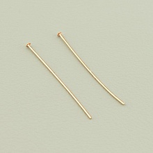 картинка Пины Пара 32х1 5мм (позолота 18к (розовая)) от магазина Wolves