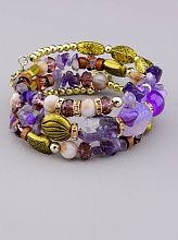 картинка Браслет 'FJ' Аметист Агат 60 см от магазина Wolves
