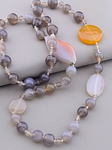 картинка Бусы Агат 80 см от магазина Wolves