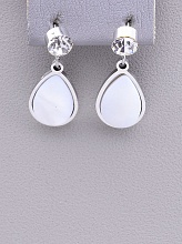 картинка Серьги 'Stainless Steel' Перламутр от магазина Wolves