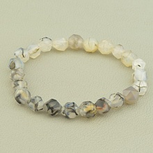 картинка Браслет 'SUNSTONES' Агат 18 см от магазина Wolves