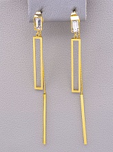 картинка Серьги 'XUPING' Сrystal  (позолота 18к) от магазина Wolves