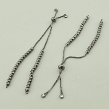 картинка Основа под браслет Фианит (хром) от магазина Wolves