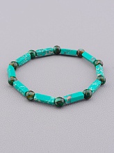 картинка Браслет 'SUNSTONES' Говлит Яшма 18 см от магазина Wolves