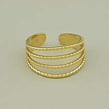 картинка Кольцо 'XUPING' (позолота 18к (лимонная)) от магазина Wolves