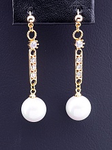 картинка Серьги 'XUPING' Майорка  (позолота 18к) от магазина Wolves