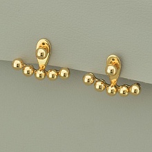 картинка Серьги 'XUPING' (позолота 18к) от магазина Wolves