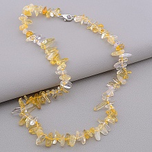 картинка Бусы Цитрин 50 см от магазина Wolves