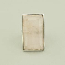 картинка Кольцо Розовый кварц от магазина Wolves