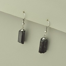 картинка Серьги Шерл 35x8мм от магазина Wolves