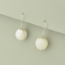 картинка Серьги 'SUNSTONES' Оникс Серебро(925) от магазина Wolves