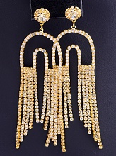 картинка Серьги 'FJ' Фианит от магазина Wolves