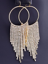 картинка Серьги Фианит 'FJ' от магазина Wolves