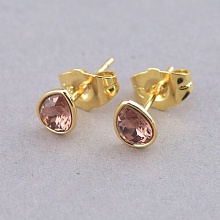 картинка Серьги 'XUPING' Swarovski (позолота 18к) от магазина Wolves