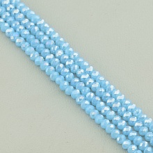 картинка Нитка Чешский хрусталь 48 см 4 5 мм (Без замка) от магазина Wolves