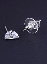 картинка Серьги Фианит 'Unfading Love' (родий) от магазина Wolves