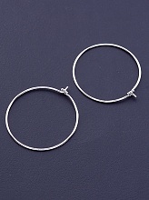 картинка Бейл Серебро(925) 26х26 мм от магазина Wolves