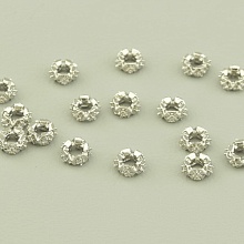 картинка Вставка Фианит 6х2 5мм (родий) от магазина Wolves