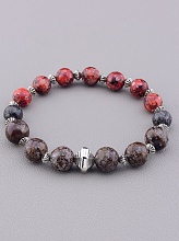 картинка Браслет 'SUNSTONES' Яшма 17 см от магазина Wolves