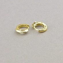 картинка Серьги 'XUPING' Фианит (позолота 18к (лимонная)) от магазина Wolves