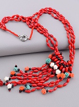 картинка Бусы Коралл 50 см от магазина Wolves