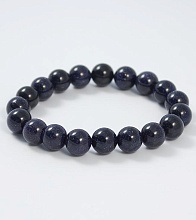 картинка Элитный Браслет Авантюрин (Каирская ночь) на резинке от магазина Wolves