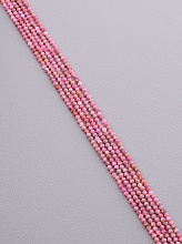 картинка Нитка Родонит 40 см 3 мм (Без замка) от магазина Wolves