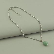 картинка Подвеска 'SUNSTONES' Нефрит 37 см от магазина Wolves