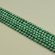 картинка Нитка Малахит 40 см 8 мм (Без замка) от магазина Wolves