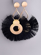 картинка Серьги Нитки 'FJ' от магазина Wolves