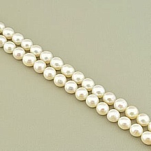 картинка Нитка Жемчуг 40 см 9 5 мм (Без замка) от магазина Wolves