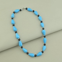 картинка Бусы 'SUNSTONES' Бирюза Агат 42 см от магазина Wolves