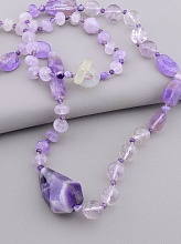 картинка Бусы Аметист 100 см от магазина Wolves