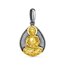 картинка Подвеска "будда" 54014040-1 от магазина Wolves