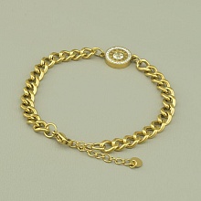 картинка Браслет 'XUPING' Фианит 18 см (позолота 18к (лимонная)) от магазина Wolves