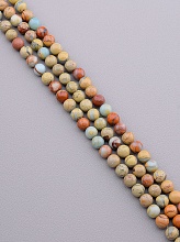 картинка Нитка Яшма 38 см 6 мм (Без замка) от магазина Wolves