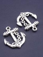 картинка Кулон Металл 24x19x2мм от магазина Wolves