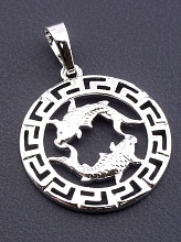 картинка Кулон Рыбы 'XUPING' (родий) от магазина Wolves