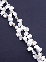 картинка Нитка Жемчуг 37 см (Без замка) от магазина Wolves