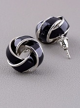 картинка Серьги 'FJ' Эмаль от магазина Wolves